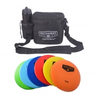 Disc Golf Starter Set with 6 Discs and Case